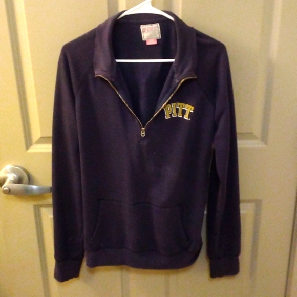 VS PINK with 5TH & OCEAN Pullover Sweatshirt - Picture 4 of 4